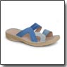Комфорт женские туфли летние открытые кожа весна-лето 2011 
Артикул 8712-D01
Цвет: голубой
Материал верха: нубук
Материал подкладки: кожа