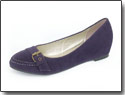 Туфли женские искусственные материалы
Артикул A105-23
Цвет: фиолетовый 
Материал верха: замша